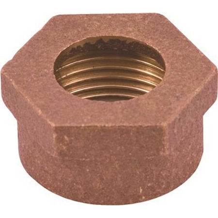 Proplus 7/8 Brass Ballcock Coupling Nut, 10PK 2489383